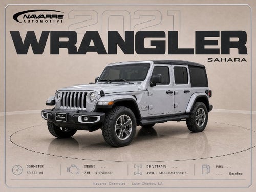 2021 Jeep Wrangler Unlimited Sahara 4x4