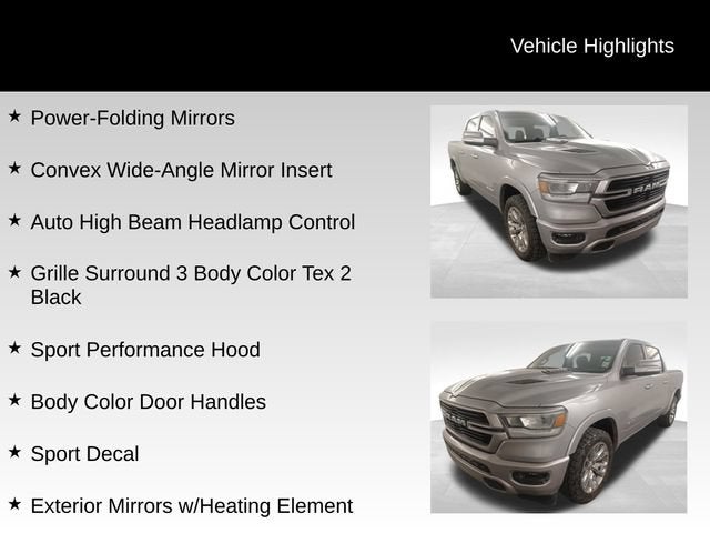 2022 RAM 1500 Laramie Crew Cab 4x2 5'7" Box