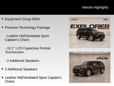 2020 Ford Explorer Platinum