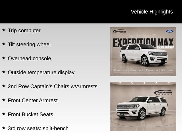 2021 Ford Expedition Platinum MAX