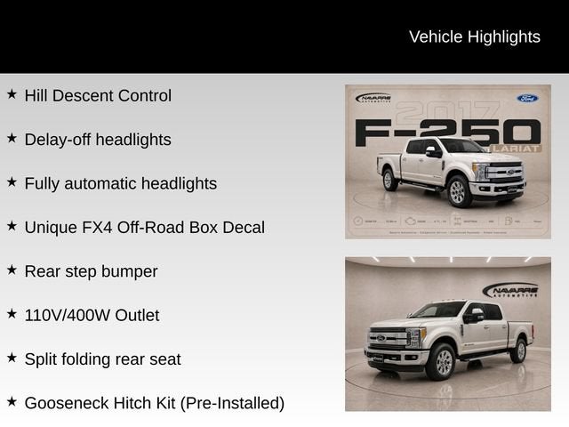 2017 Ford F-250 LARIAT