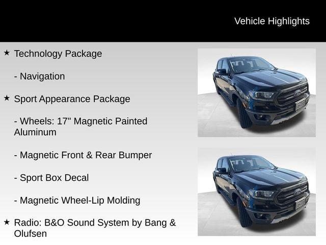 2019 Ford Ranger LARIAT