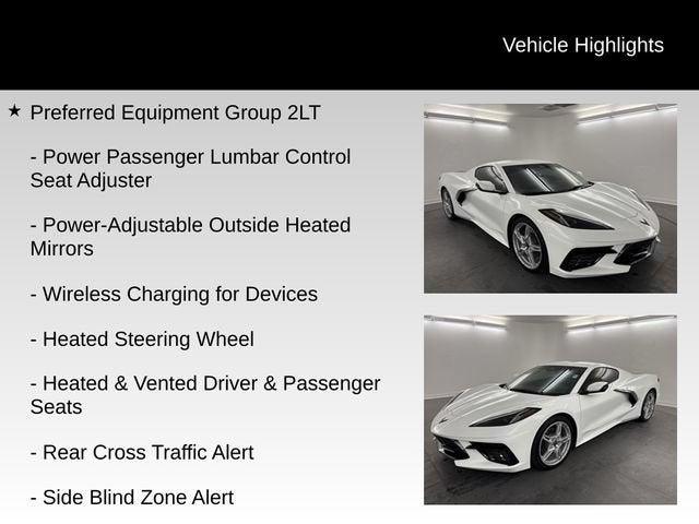 2025 Chevrolet Corvette Stingray 2LT