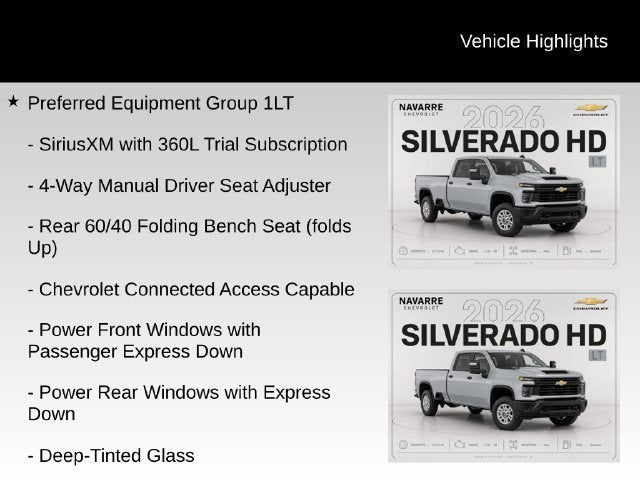 2026 Chevrolet Silverado 2500 HD LT