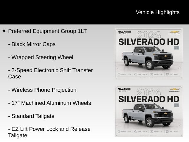 2026 Chevrolet Silverado 2500 HD LT