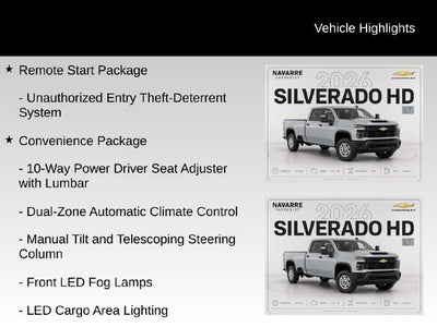 2026 Chevrolet Silverado 2500 HD LT