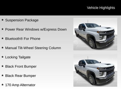 2020 Chevrolet Silverado 2500 HD Work Truck