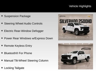 2021 Chevrolet Silverado 2500 HD Work Truck