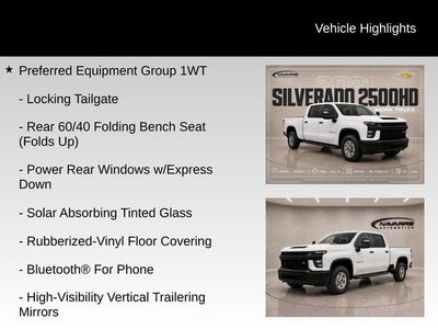 2021 Chevrolet Silverado 2500 HD Work Truck