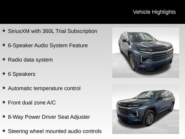 2025 Chevrolet Traverse LT