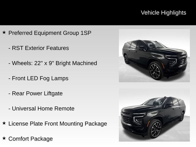 2025 Chevrolet Suburban RST