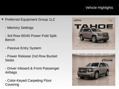2017 Chevrolet Tahoe Premier