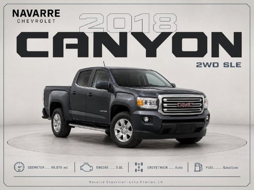 2018 GMC Canyon 2WD SLE