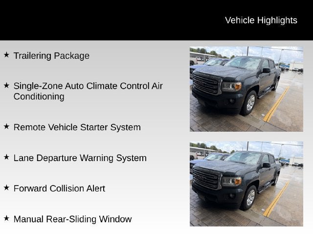 2018 GMC Canyon 2WD SLE