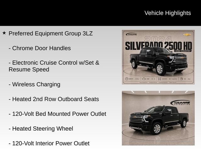 2024 Chevrolet Silverado 2500 HD High Country
