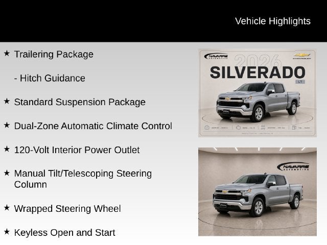 2026 Chevrolet Silverado 1500 LT
