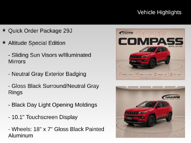 2025 Jeep Compass Latitude 4x4