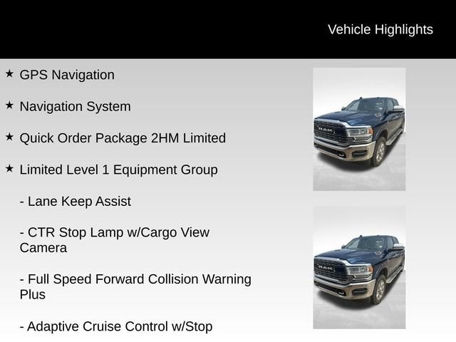 2020 RAM 2500 Limited Crew Cab 4x4 6'4" Box