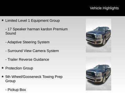 2020 RAM 2500 Limited Crew Cab 4x4 6'4" Box