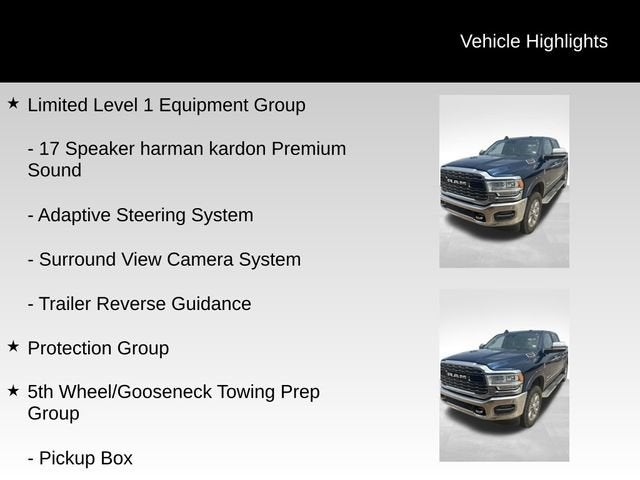 2020 RAM 2500 Limited Crew Cab 4x4 6'4" Box