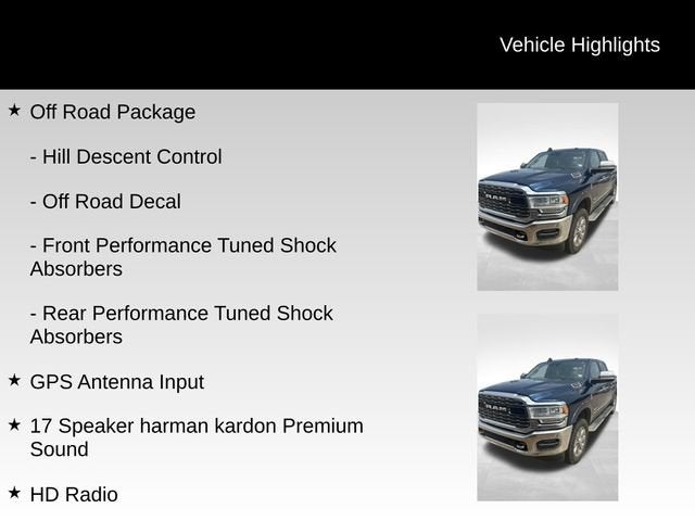 2020 RAM 2500 Limited Crew Cab 4x4 6'4" Box