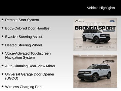 2022 Ford Bronco Sport Badlands