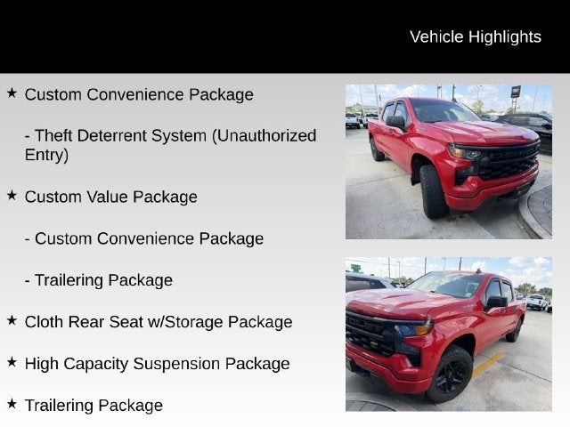2023 Chevrolet Silverado 1500 Custom