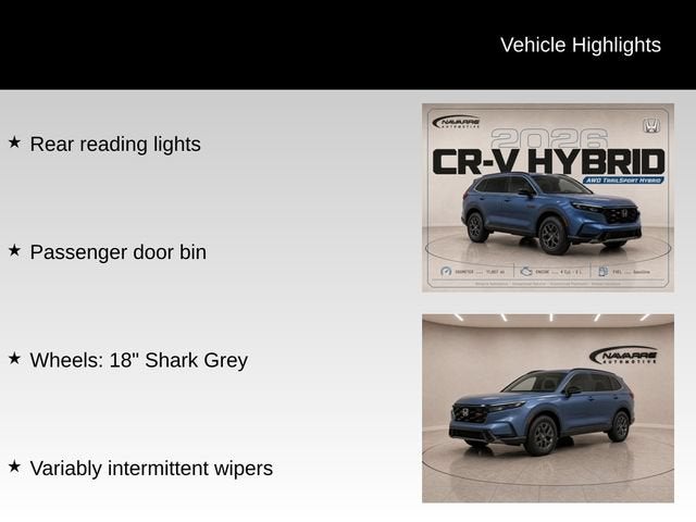 2026 Honda CR-V Hybrid AWD TrailSport
