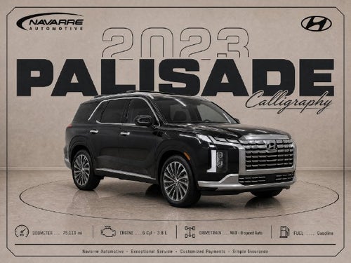 2023 Hyundai Palisade Calligraphy