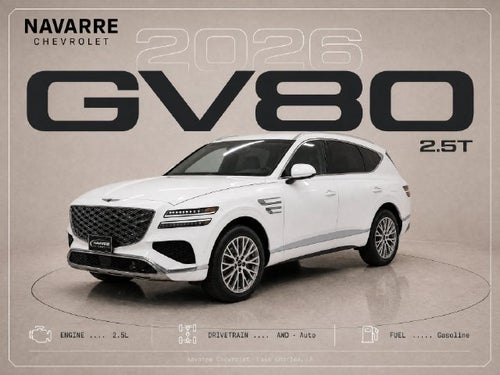 2026 Genesis GV80 2.5T