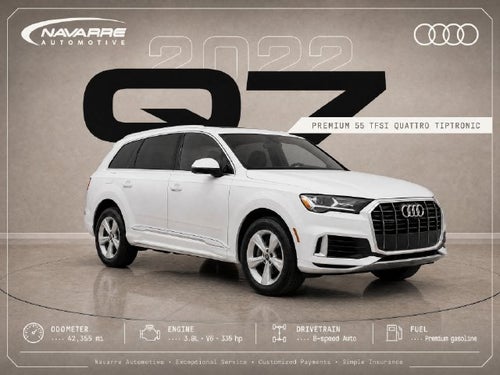 2022 Audi Q7 Premium 55 TFSI quattro Tiptronic