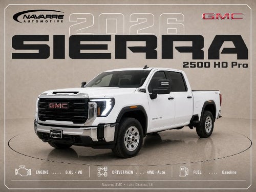 2026 GMC Sierra 2500 HD Pro