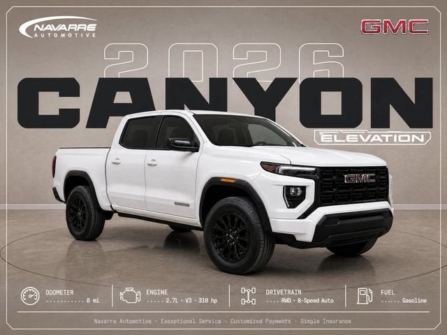 2026 GMC Canyon Elevation