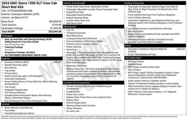 2024 GMC Sierra 1500 SLT