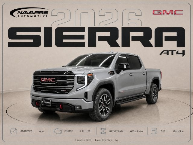 2026 GMC Sierra 1500 AT4