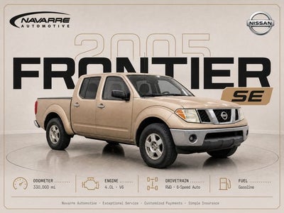 2005 Nissan Frontier 2WD SE