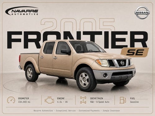 2005 Nissan Frontier 2WD SE