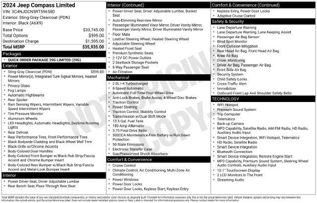 2024 Jeep Compass Limited