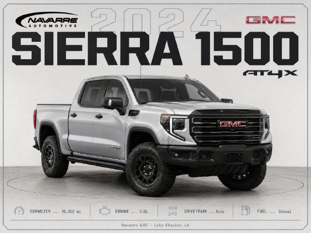 2024 GMC Sierra 1500 AT4X