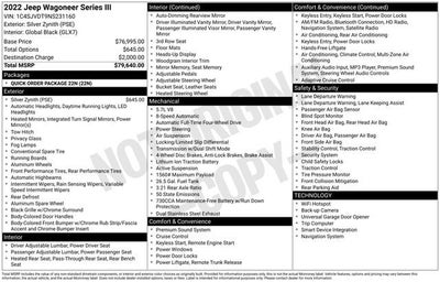 2022 Jeep Wagoneer Series III