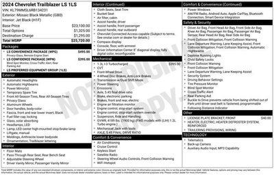 2024 Chevrolet Trailblazer LS
