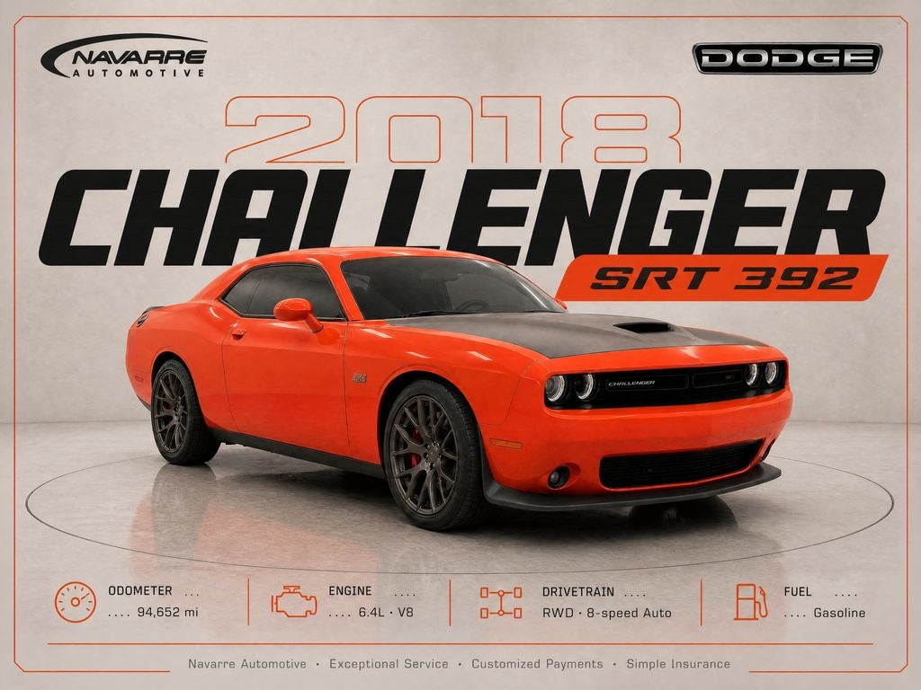 2018 Dodge Challenger SRT 392
