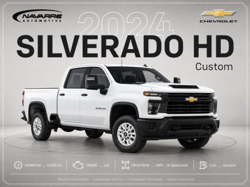 2024 Chevrolet Silverado 2500HD 4WD Crew Cab Standard Bed Custom