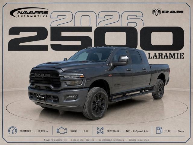 2026 RAM 2500 Laramie Mega Cab 4x4 6'4' Box
