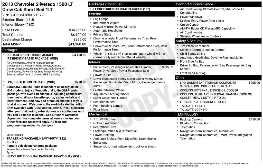 2013 Chevrolet Silverado 1500 LT