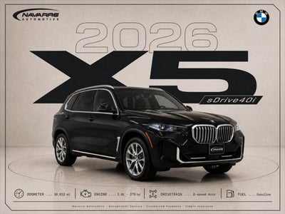 2026 BMW X5 sDrive40i