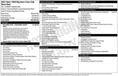 2021 RAM 1500 Big Horn/Lone Star