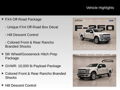 2017 Ford F-250SD Lariat