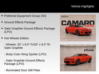 2018 Chevrolet Camaro SS 2SS