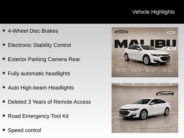 2024 Chevrolet Malibu LT 1LT